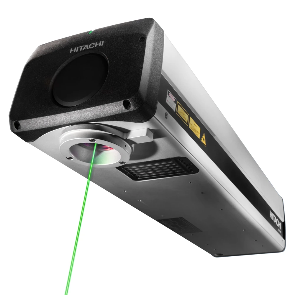 Hitachi LM-C300 CO₂ laser marker front view