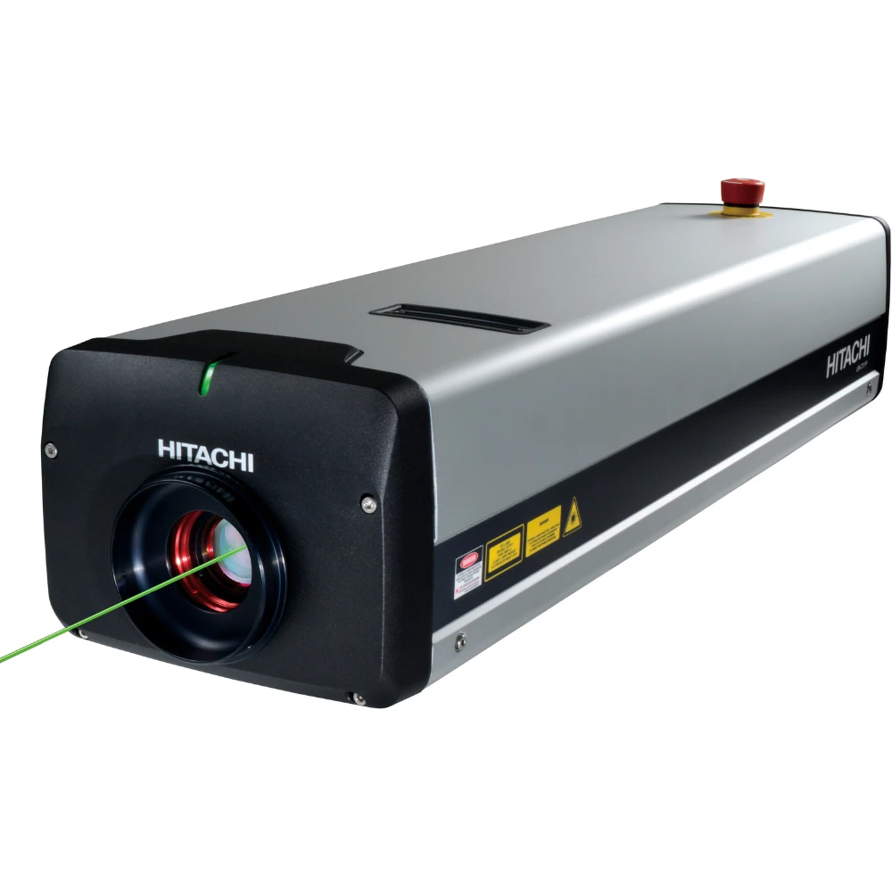 Hitachi LM-C300 CO₂ laser marker side view